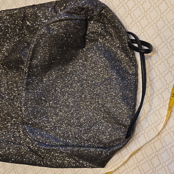 NWOT Shimmering Victoria's Secret Drawstring Backpack - Picture 3 of 5